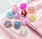 18mm Butterfly and Heart Fancy Beadd